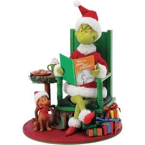 Department 56 Possible Dreams Dr. Seuss The Grinch Who-Ville Tree Trimming Party